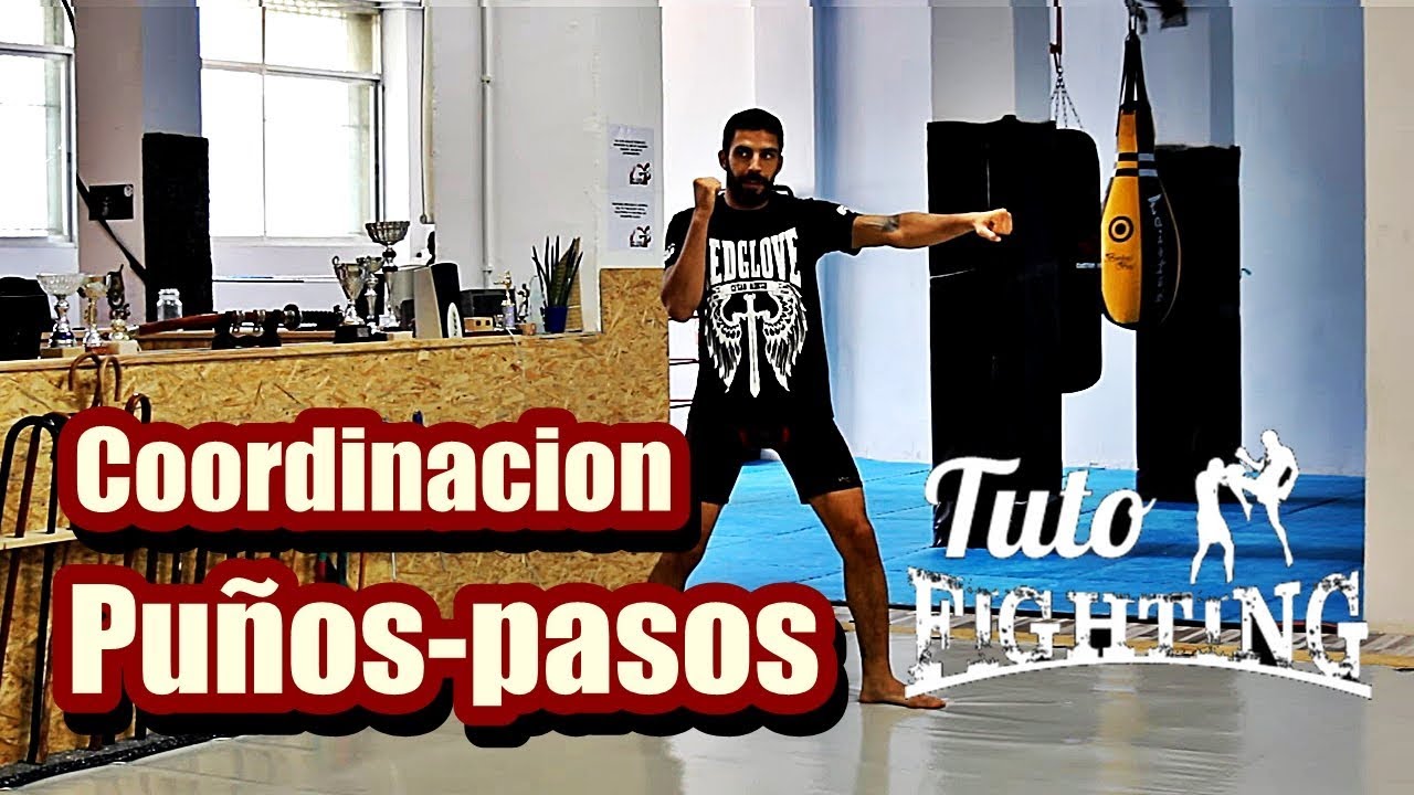 Coordinacion puños-pasos / Punches-steps coordination | Tutofighting