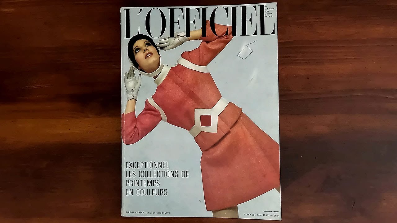 LOfficiel March 1969 Spring Collections Issue | ASMR Magazine Flip Through
