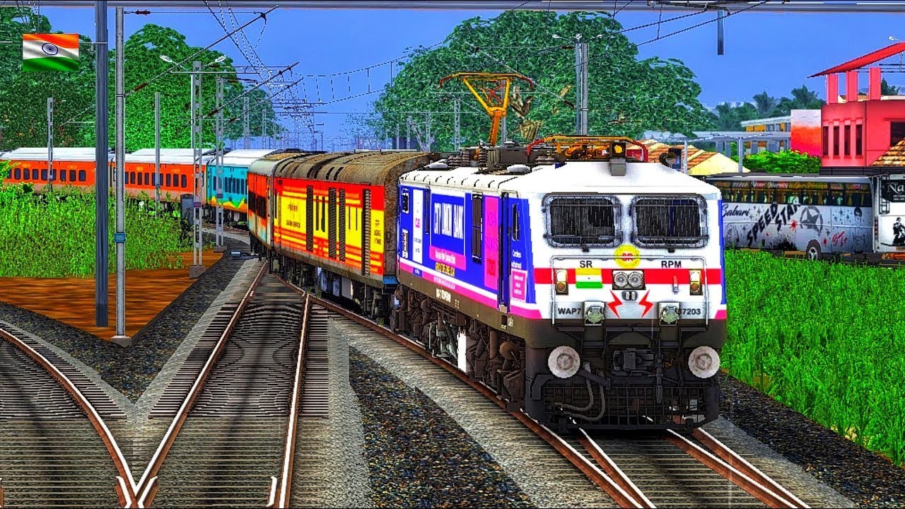 16848 Mayiladuturai to Sengottai |  | | Railworks 3 | RAIL | TRAIN SIMULATOR | BUMPY RAILROAD |