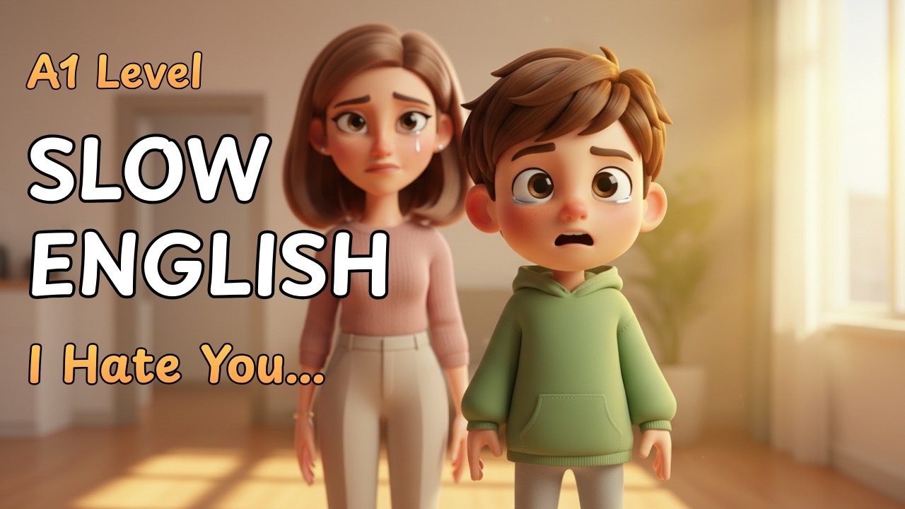 I HATE YOU… | English Listening Practice for Beginners (A1 Level)
