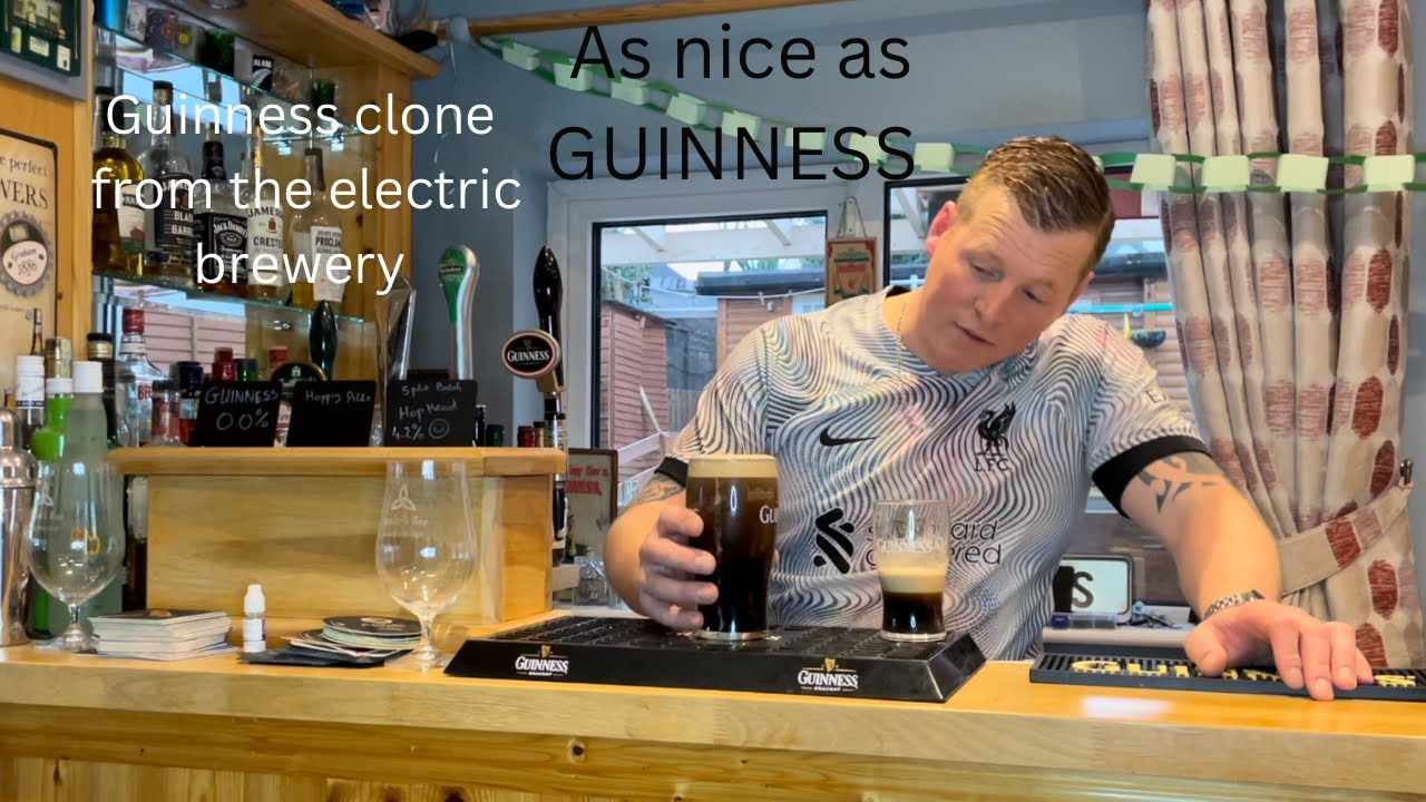 Рецепт клона Guinness от Electric Brewery, ИДЕАЛЬНЫЙ КЛОН ?? От зерна до бокала