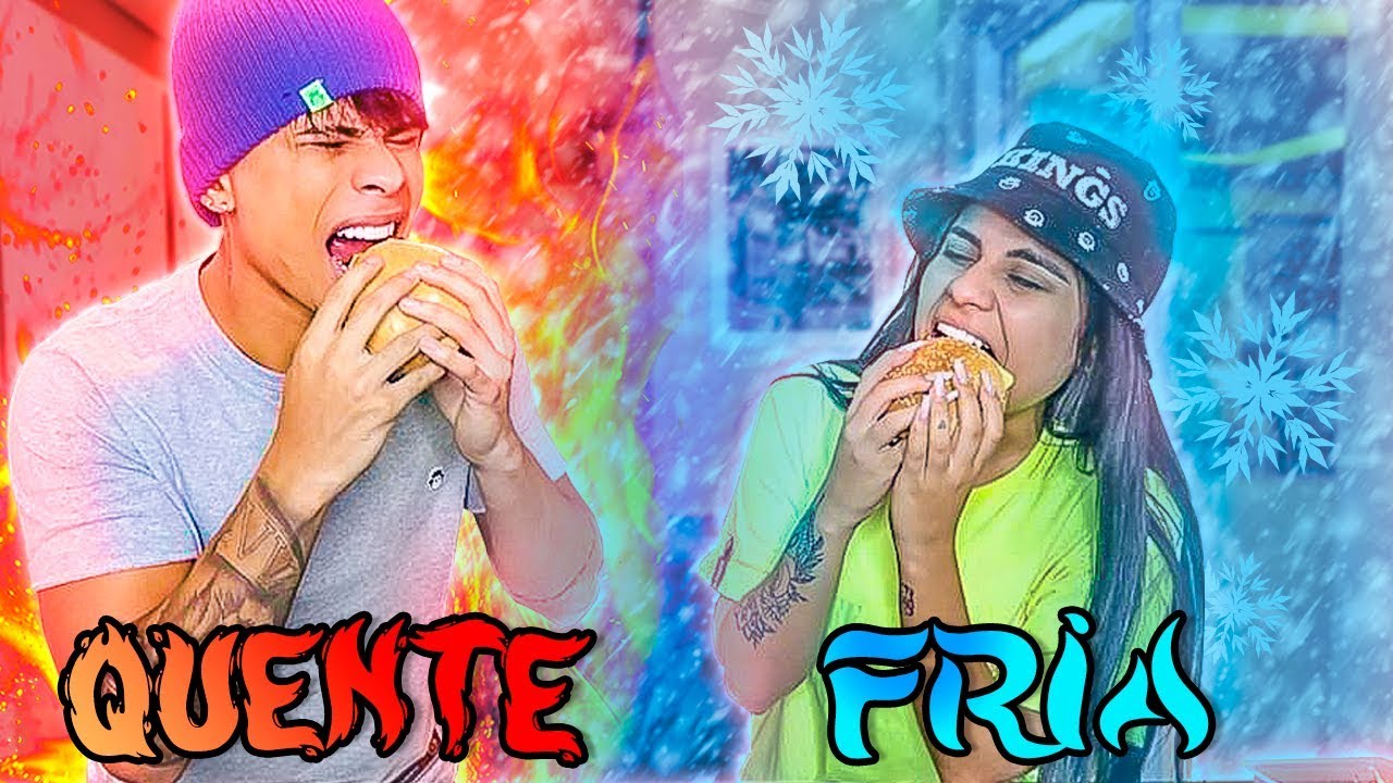 QUENTE OU FRIO *desafio hard*  🔥❄️ ft. Tati Nunes