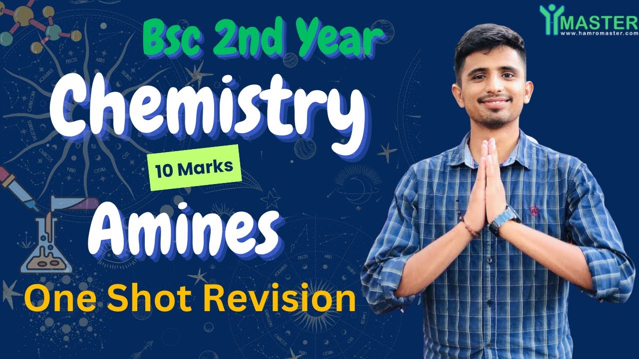 10 Marks 🔥|| BSc 2nd Year Chemistry || Amines ||  One Shot