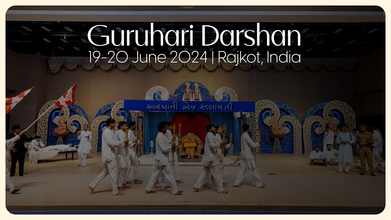 Guruhari Darshan, 19-20 Jun 2024, Rajkot, India