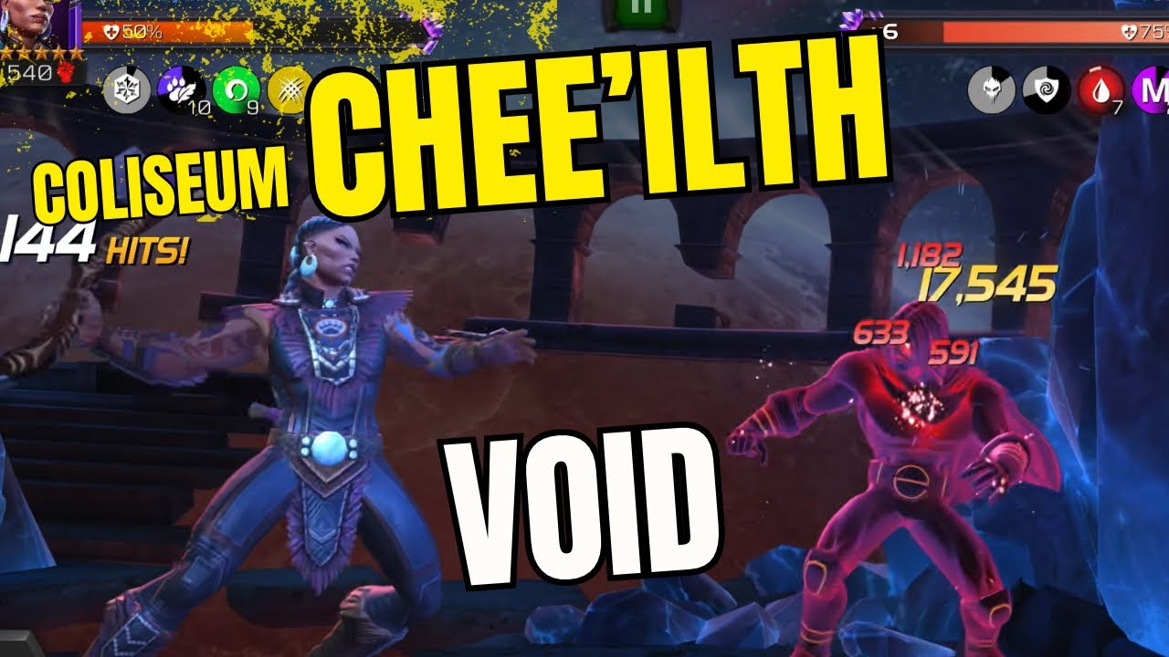This is what happens when you ise Chee'ilth against Void in Coliseum | how to defeat Coliseum Void 