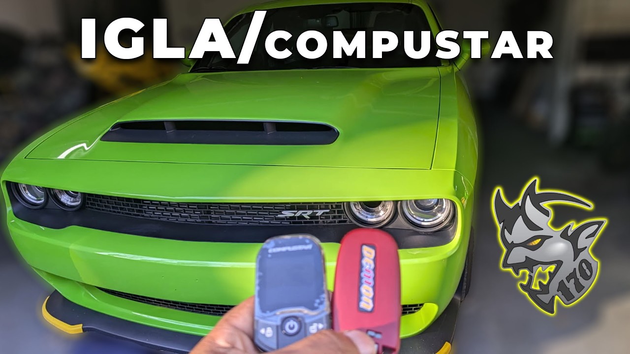 Secure Your Beast: How Compustar & IGLA Shield the Dodge Challenger