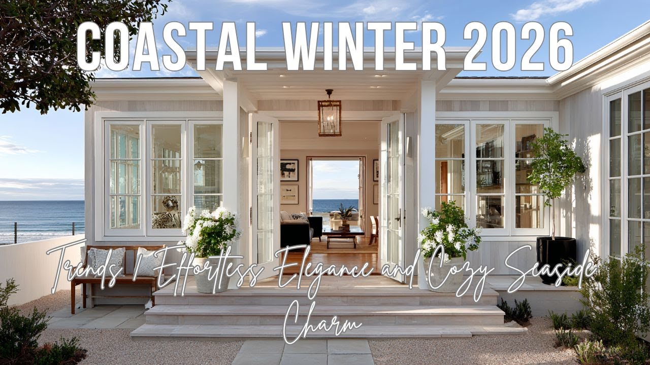 Coastal Winter 2026 Trends  Effortless Elegance and Cozy Seaside Charm