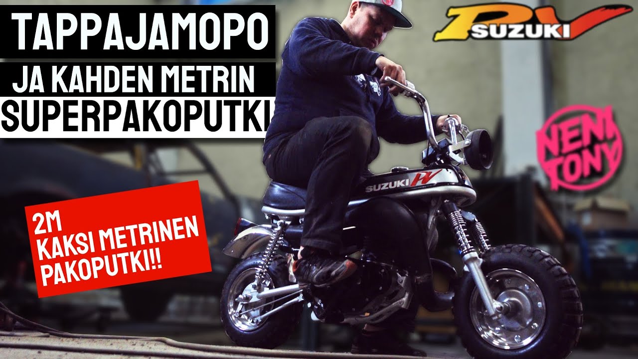 Suzuki PV:n KAKSI METRINEN tehoputki päihittää kaikki!!