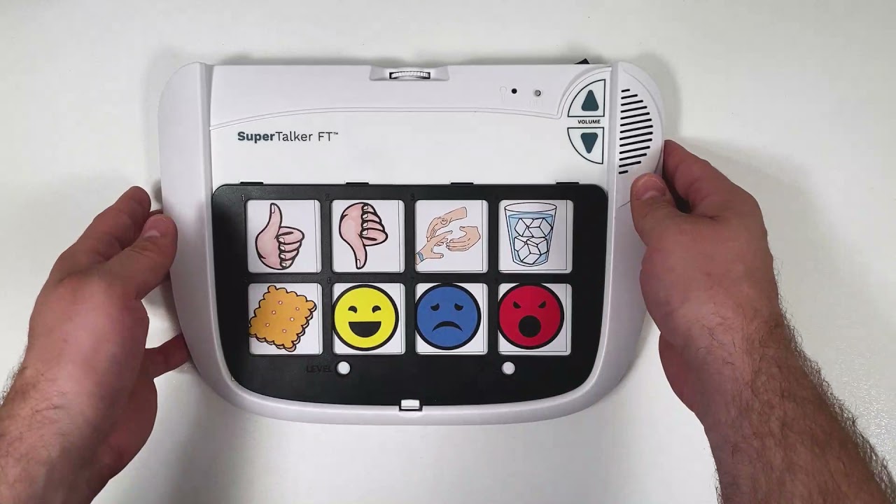 Getting Started With The AbleNet SuperTalker FeatherTouch Speech Device