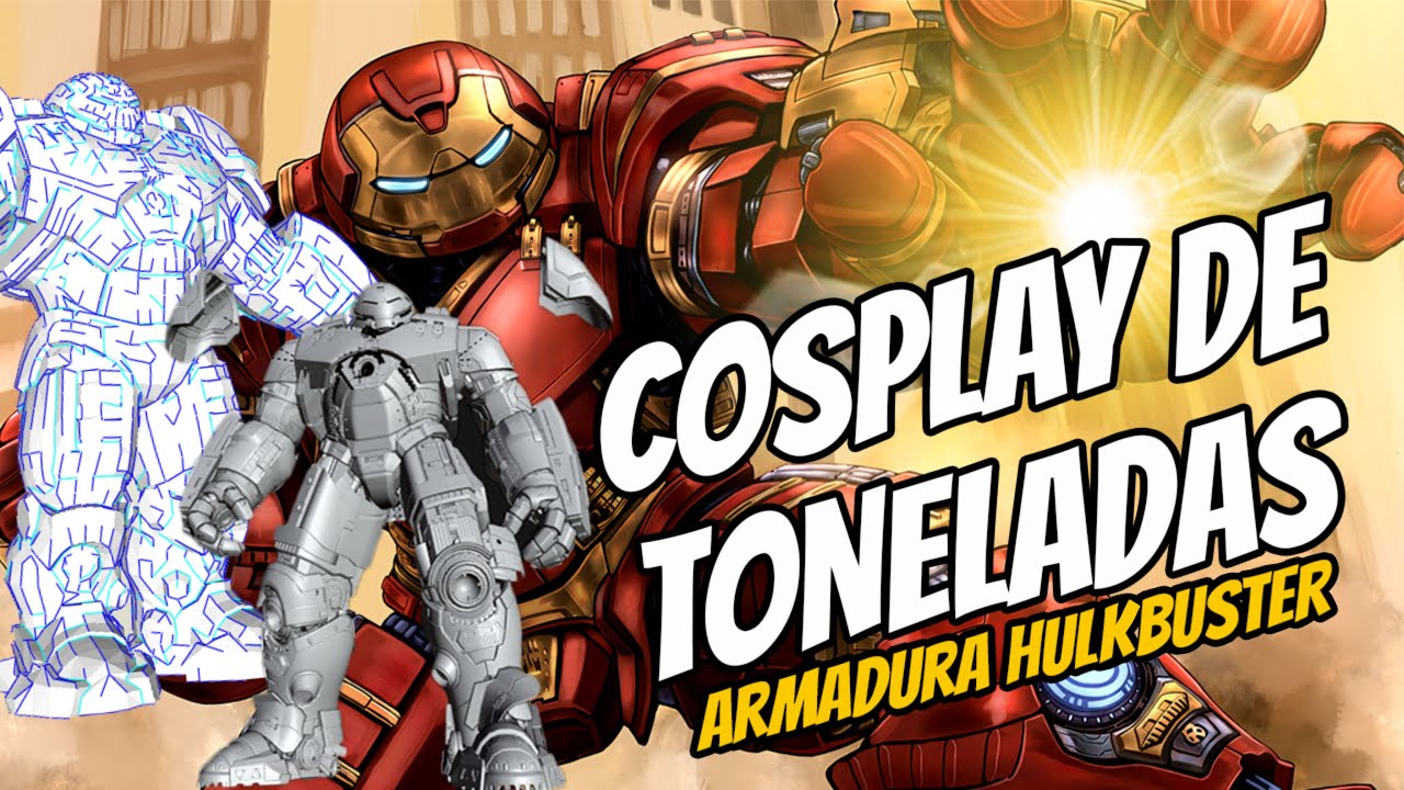 Cosplay HulkBuster PESO PESADO