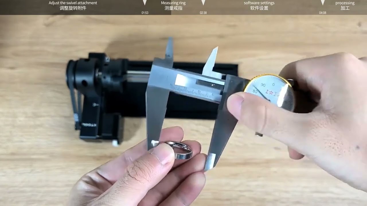 How to Engrave a Ring Using M1 and Rotary Attachment 2