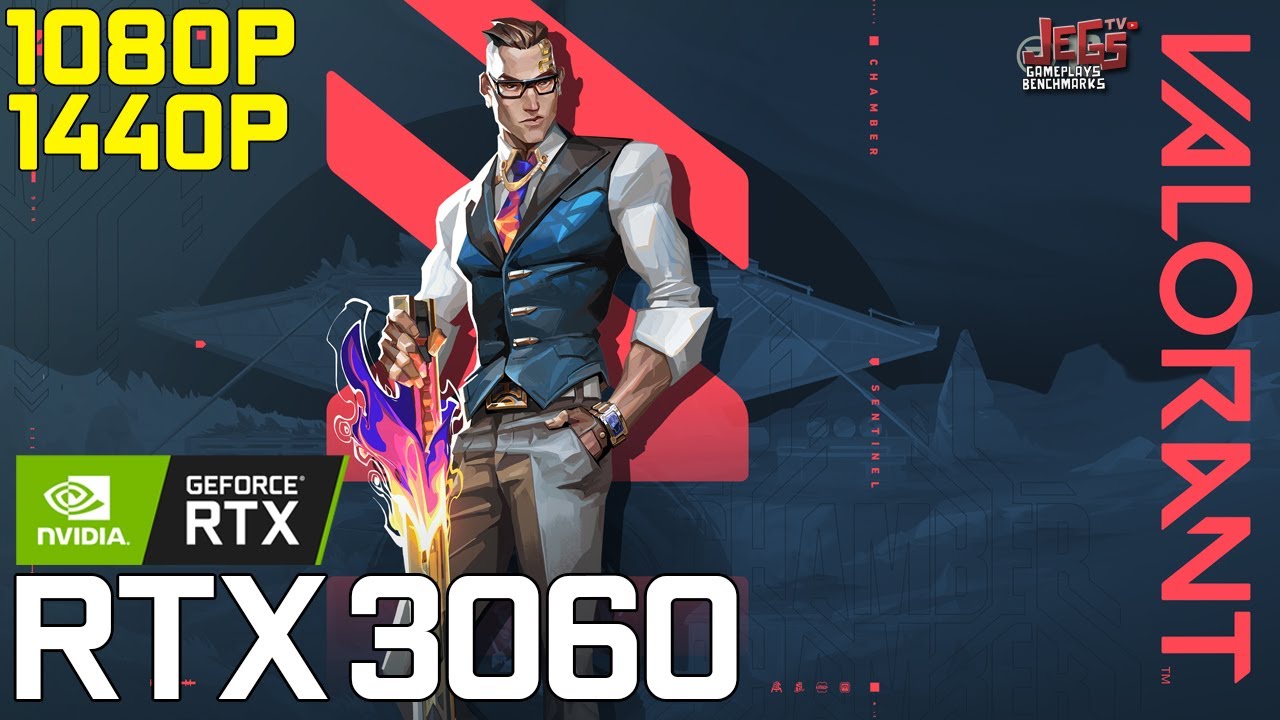Valorant | RTX 3060 | Тесты производительности в 1080p, 1440p!