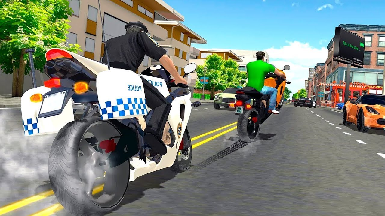Police Motorbike Simulator 3D I Launch Trailer I Raiyantv