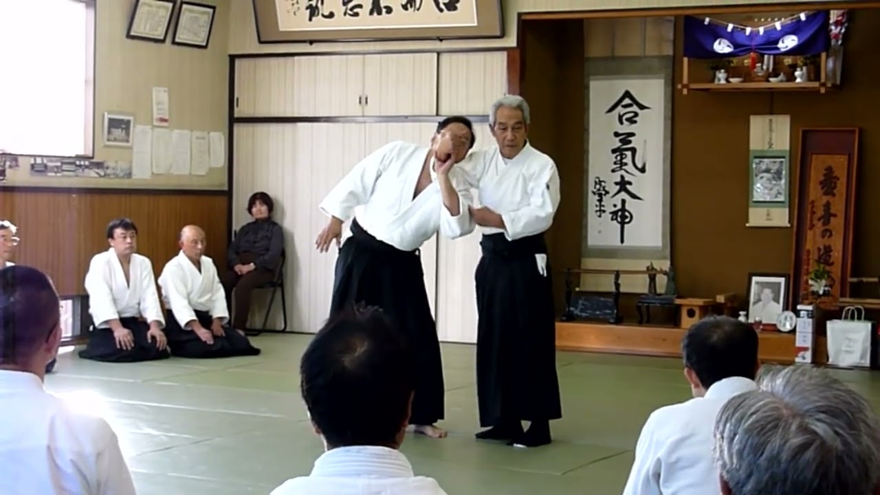 合気道　武産塾（たけむすじゅく）合気道修練道場～廣澤英雄師範講習会2010年①Aikido Hideo Hirosawa Sensei
