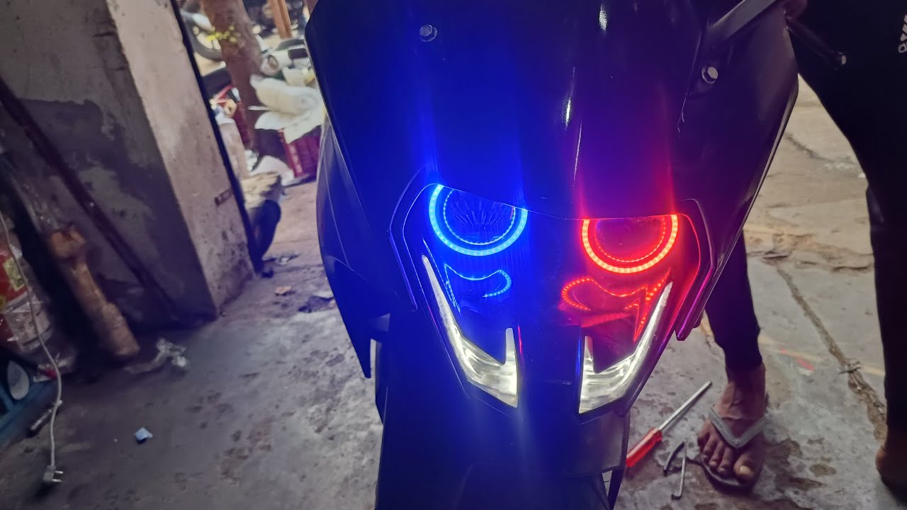 Angal Eyes Light Installation For KTM Rc 200 ! KTM modified