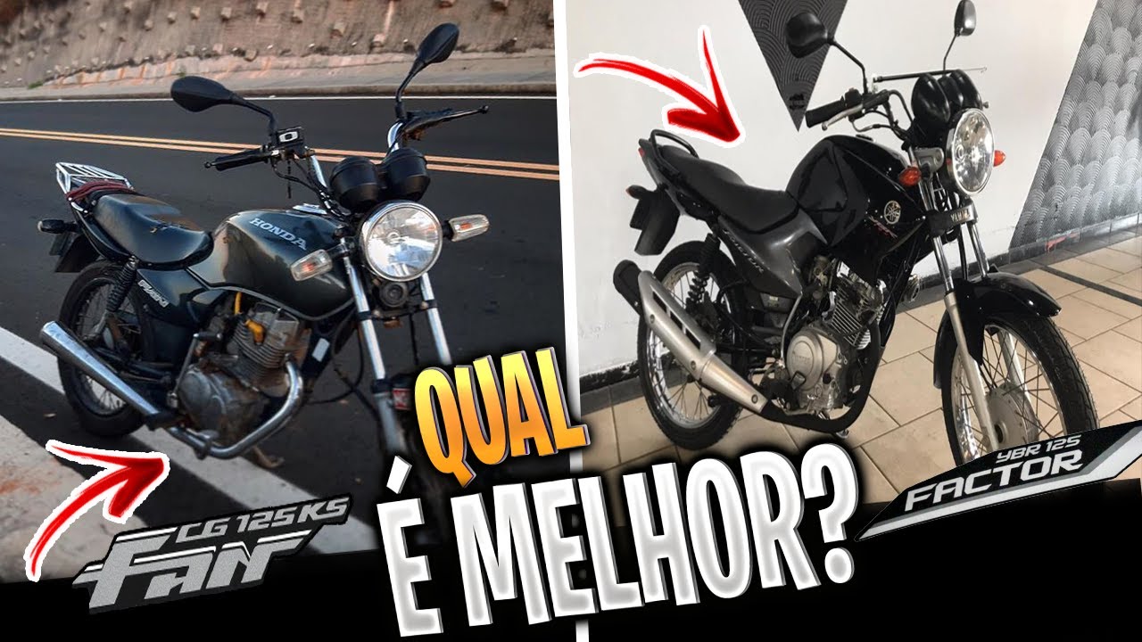 DIFEREN&Ccedil;AS B&Aacute;SICAS ENTRE A FAN 125 2008 E YBR FACTOR 125 2009?!