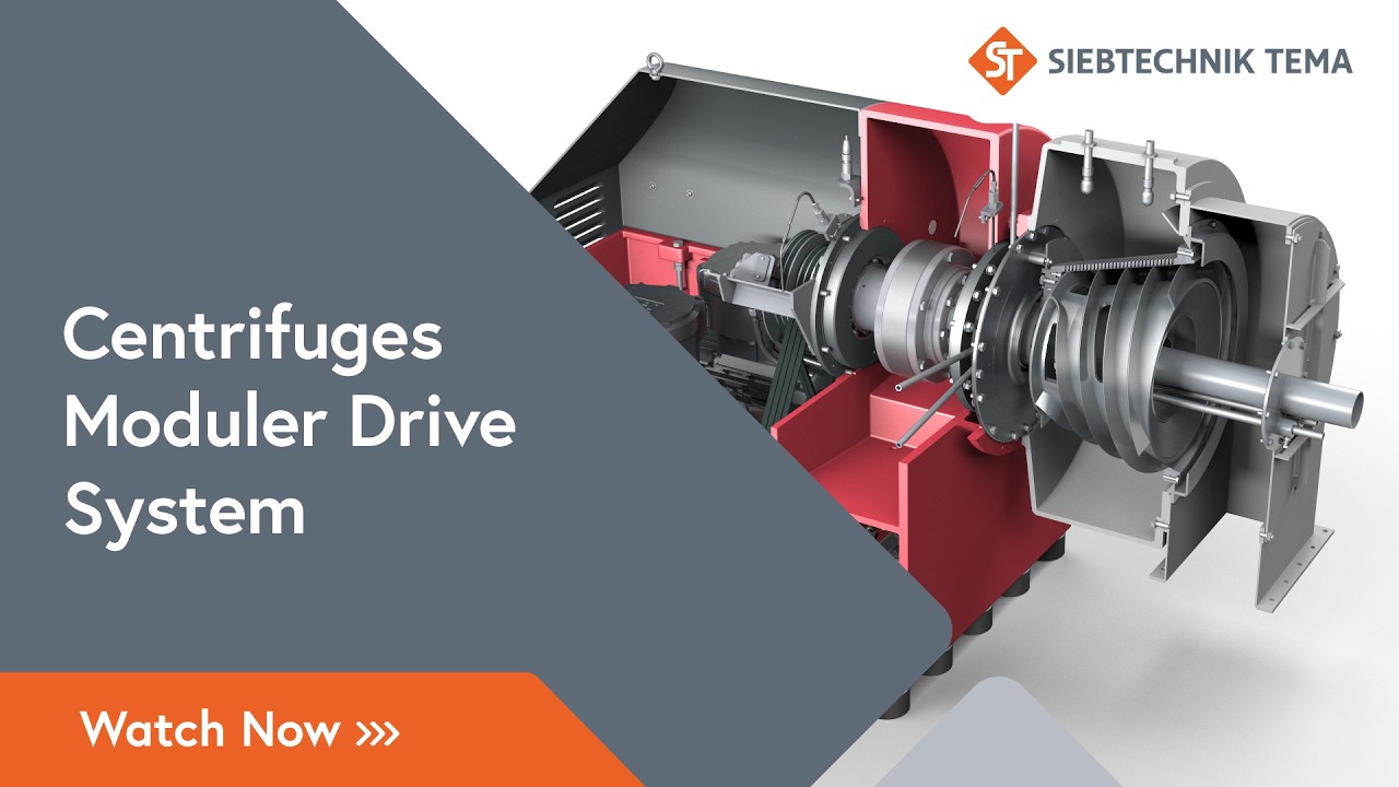 Centrifuges - modular drive system