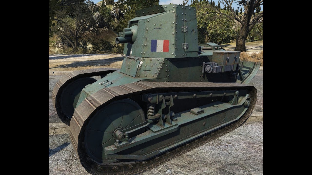 World of Tanks Renault FT 75 BS | tier II French SPG | 8 kills - Mittengard
