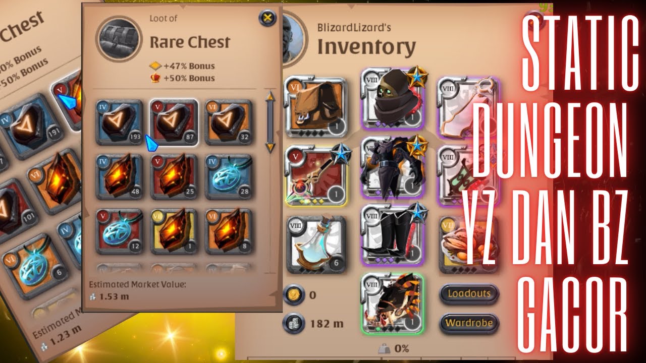 Albion Online: Static Dungeon Di Blue Zone Dan Yellow Zone Ternyata GACOR