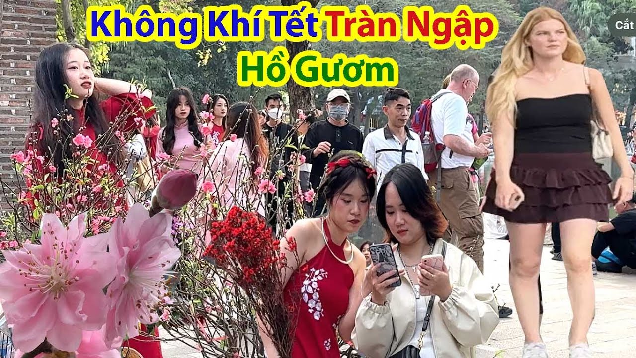 Vòng Quanh Hồ Gươm Chiều Tươi Đẹp Chưa Từng Thấy - Ho Guom Lake