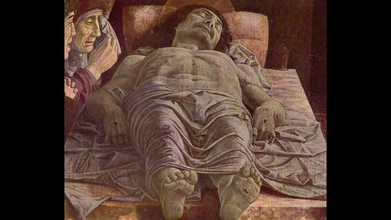 Cristo Morto di Mantegna descritto da Ermanno Olmi
