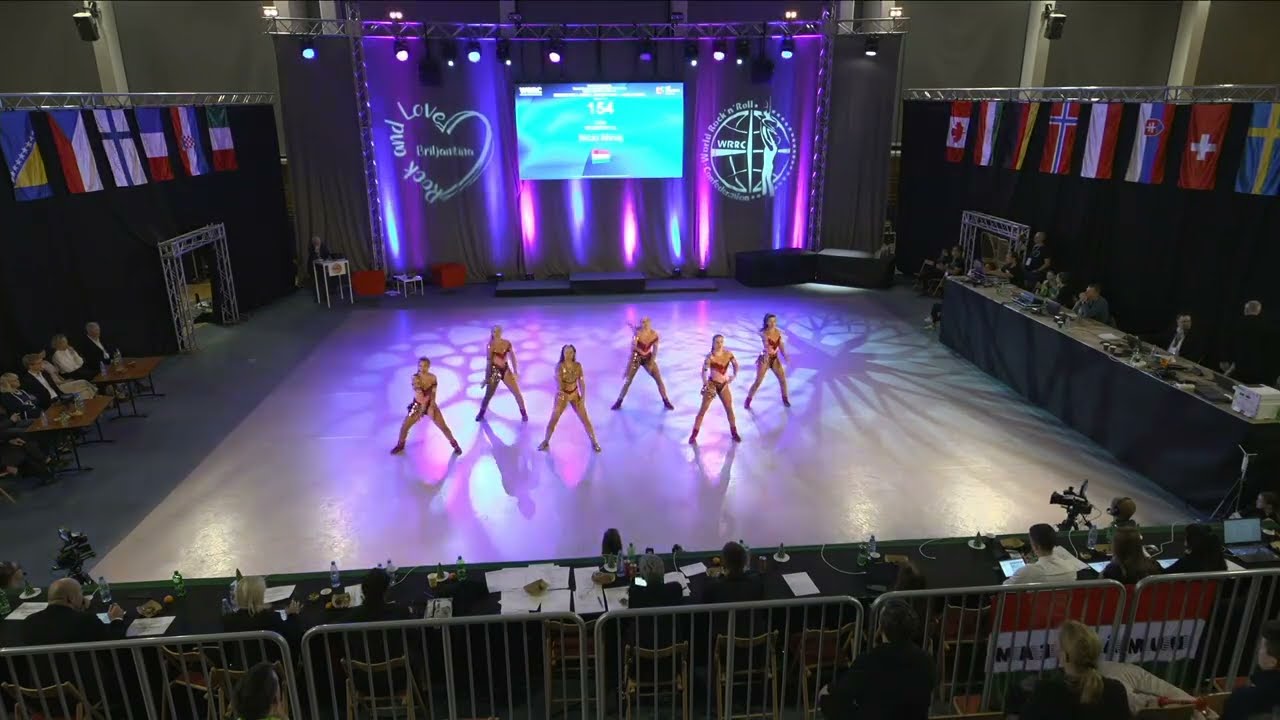 ROCK-N-SWING.COM » 🇭🇺 WONDERFUL » Small Ladies Formation » World Cup Ljubljana 2024
