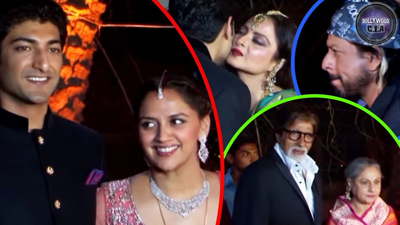 Ahana Deol's WEDDING RECEPTION: Shahrukh, Deepika, Aishwarya & Rekha ATTEND