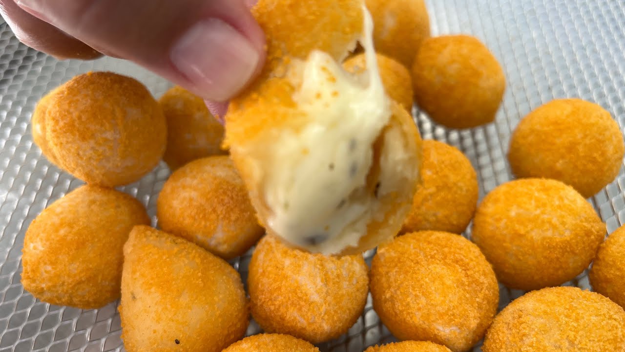 Bolinha de queijo na máquina de salgados | como fazer?!