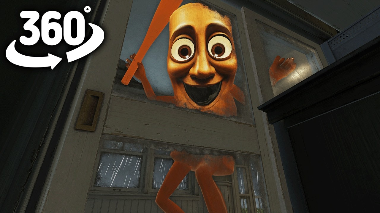 Tung Tung Tung Sahur Hunts You on a Rainy Night ! | 360&deg; VR