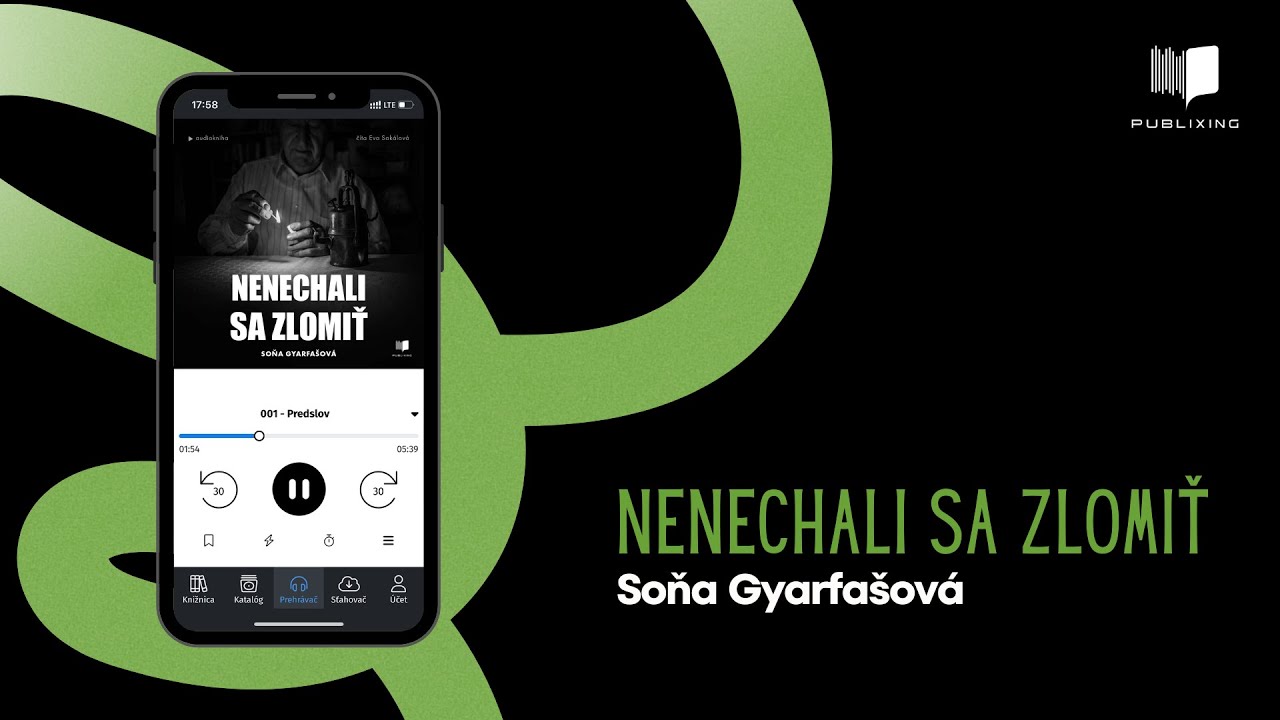 Audiokniha Nenechali sa zlomiť (Soňa Gyarfašová) - Making of
