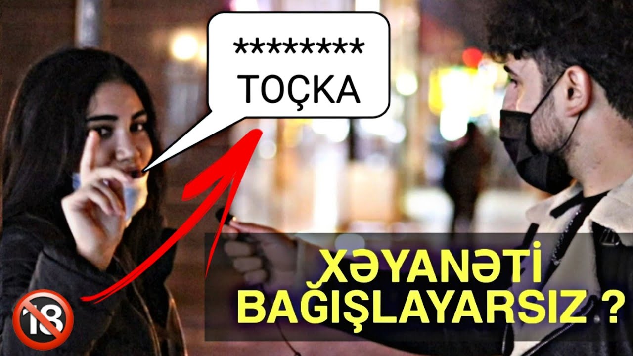XƏYANƏTİ BAĞIŞLAYARSIZ ? (Sumqayıt Sorğu #17) ELİYAR TV