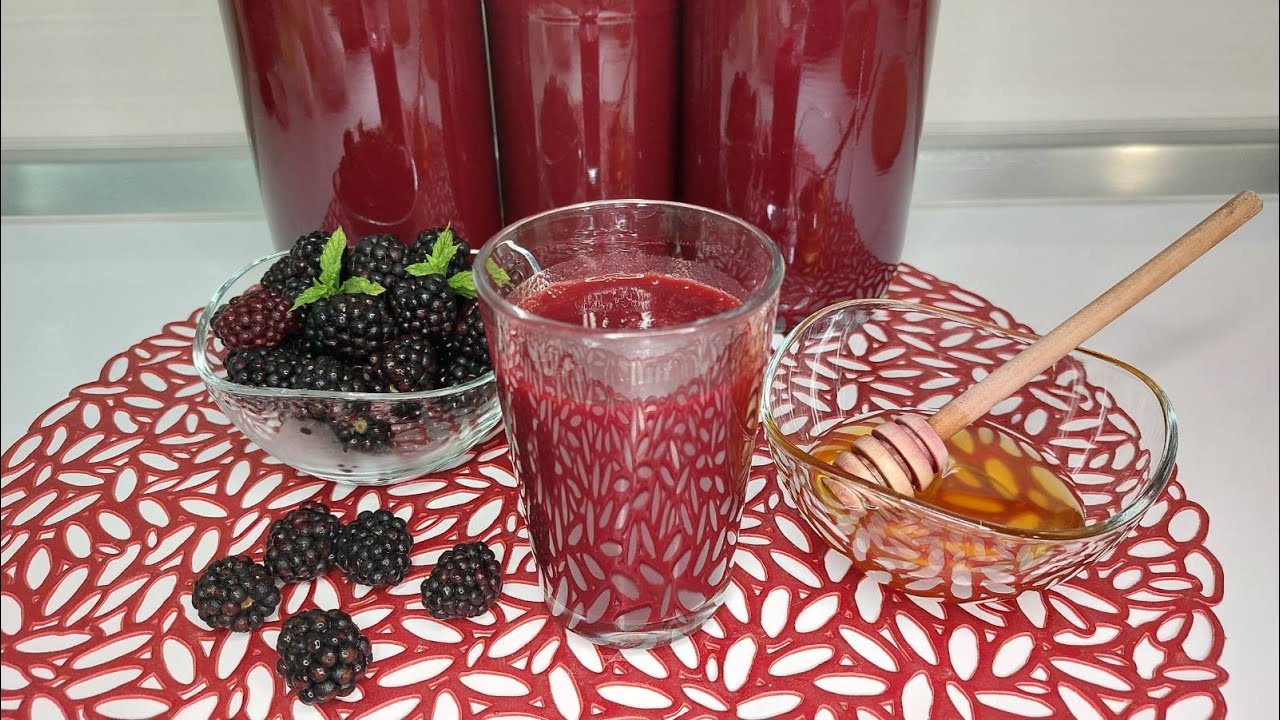 Zdravi sok od kupina za cijelu porodicu💥Najbolji recept koji će vas osvojiti❗️-Blackberry juice