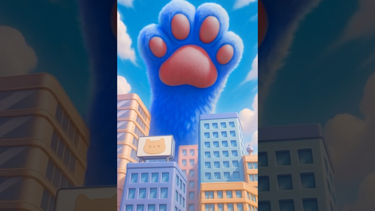 🌍 Earth's Epic Disaster: Kikimo's Cosmic Yarn Ball Game! 🐾💥 #trending #popular #animation