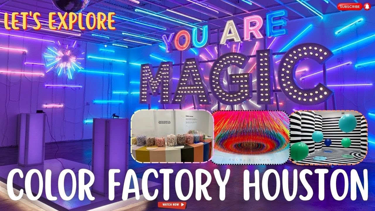 Let's explore Color Factory Houston, Houston TX
