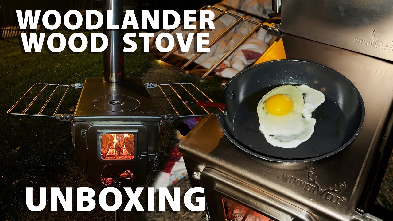 WINNERWELL Woodlander Large Wood Stove 🔥 Unboxing | FOR CANVAS TENT