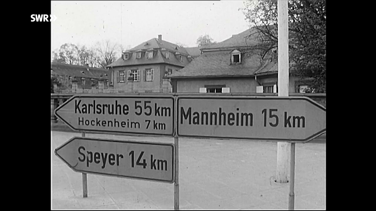 SWR Retro &ndash; Abendschau: Schwetzingen - Kennst Du Deine Heimat? 15.04.1960