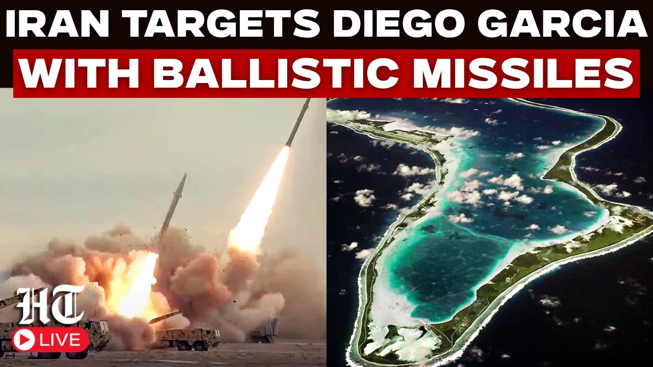 Iran War LIVE: Iran Targeted Diego Garcia Base With Ballistic Missiles | Iran Vs Israel | Iran Vs US
