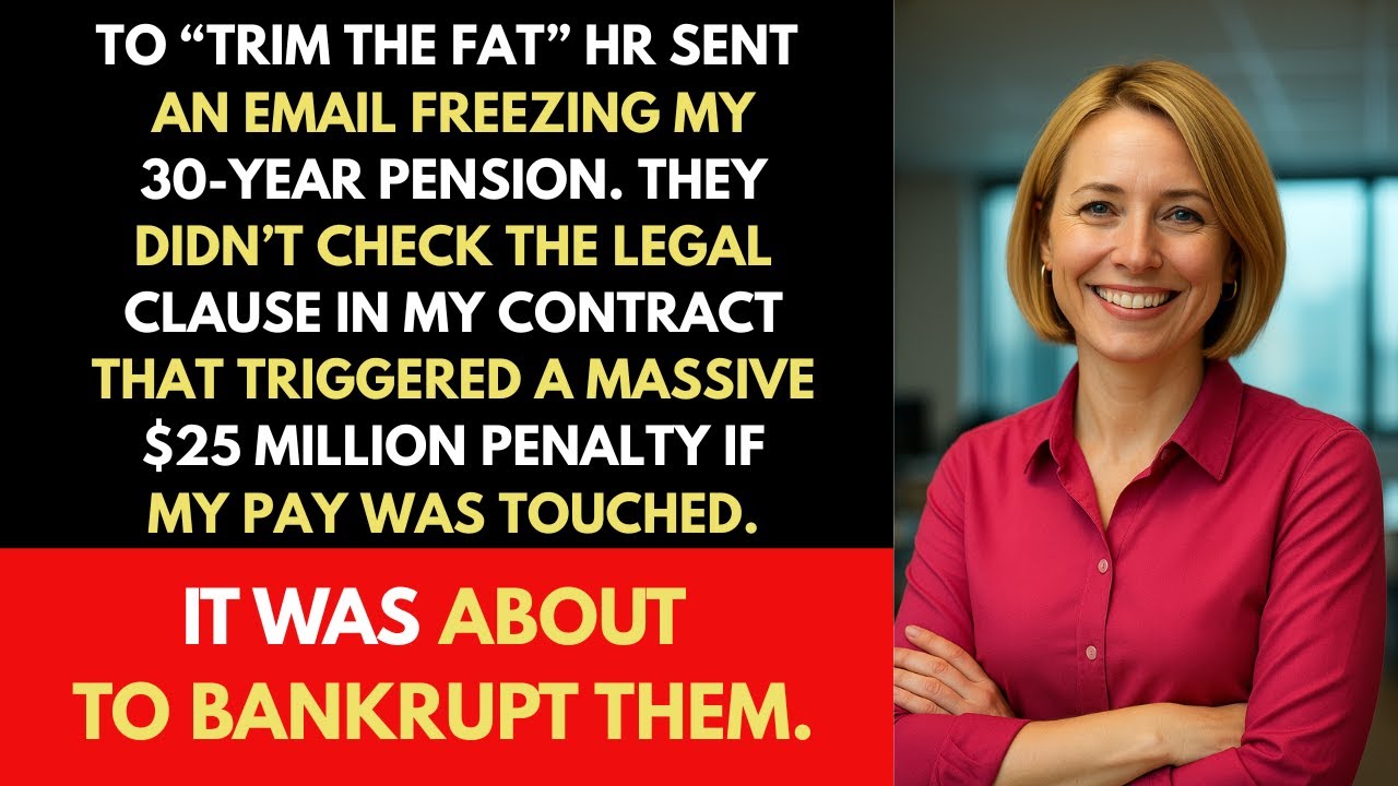 HR Froze My Pension—But Missed One Clause That Cost Them $25 Million