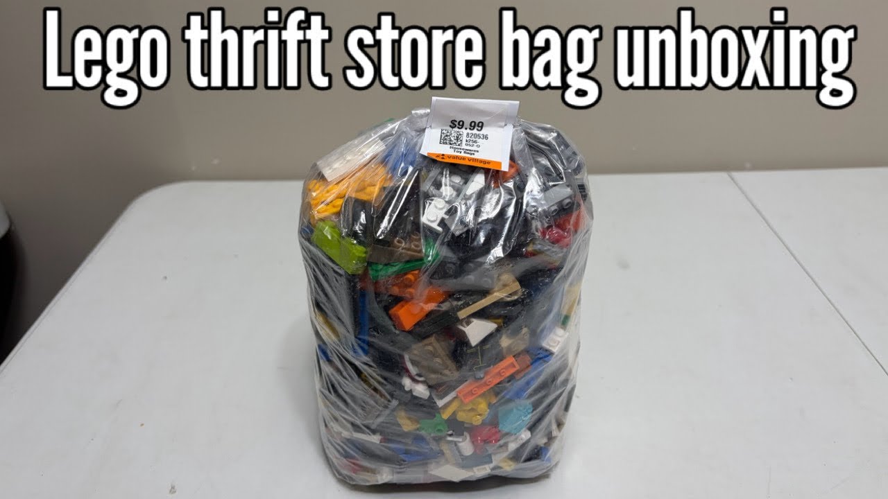 Let’s open a $10 lego thrift store bag