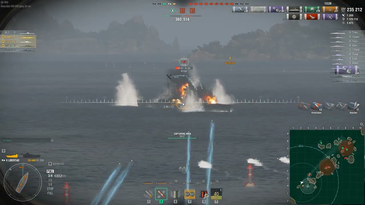530k + damage in asymetrics