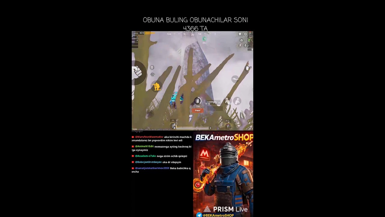 STRIM YANGI SEZONDA✅
