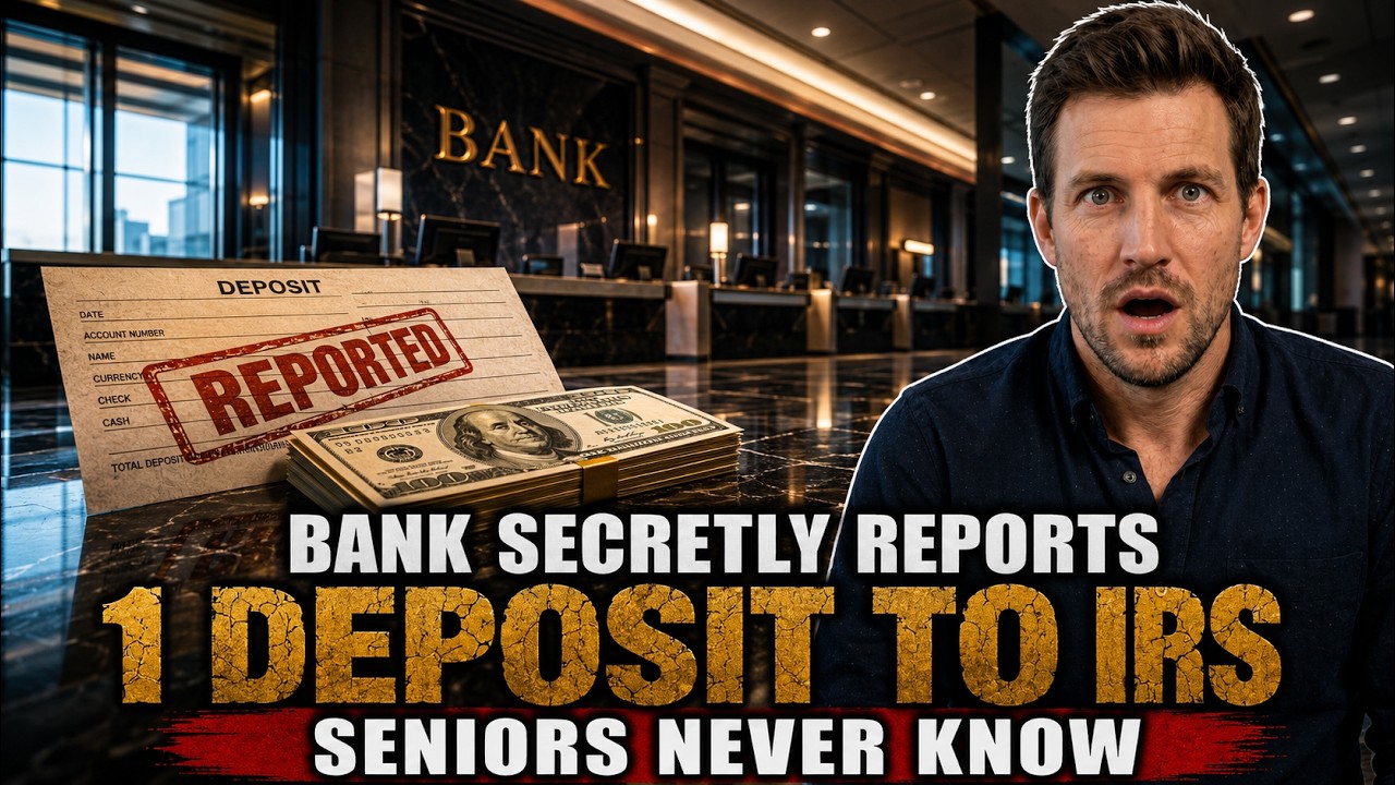 Your Bank Secretly Reports This 1 Deposit to the IRS &mdash; Most Seniors Never See It Coming