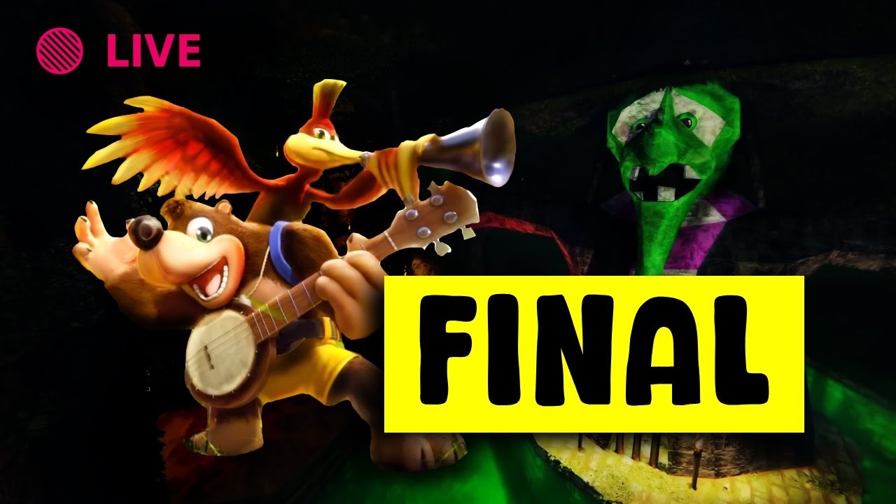 Mi PRIMERA vez TERMINANDO BANJO KAZOOIE aaaaaa