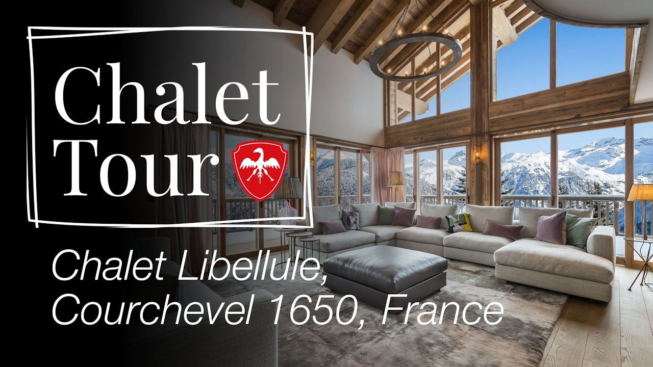 Tour of Chalet Libellule | Luxury Chalets Courchevel 1650 | Leo Trippi