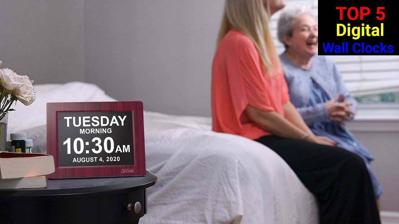 Best Digital Wall Clocks Reviews [TOP 5 PICKS]