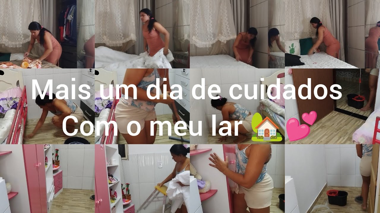 Mais um dia de cuidados com meu lar 💖✨Cada cantinho limpinho é um pedacinho de amor! #MinhaRotina  