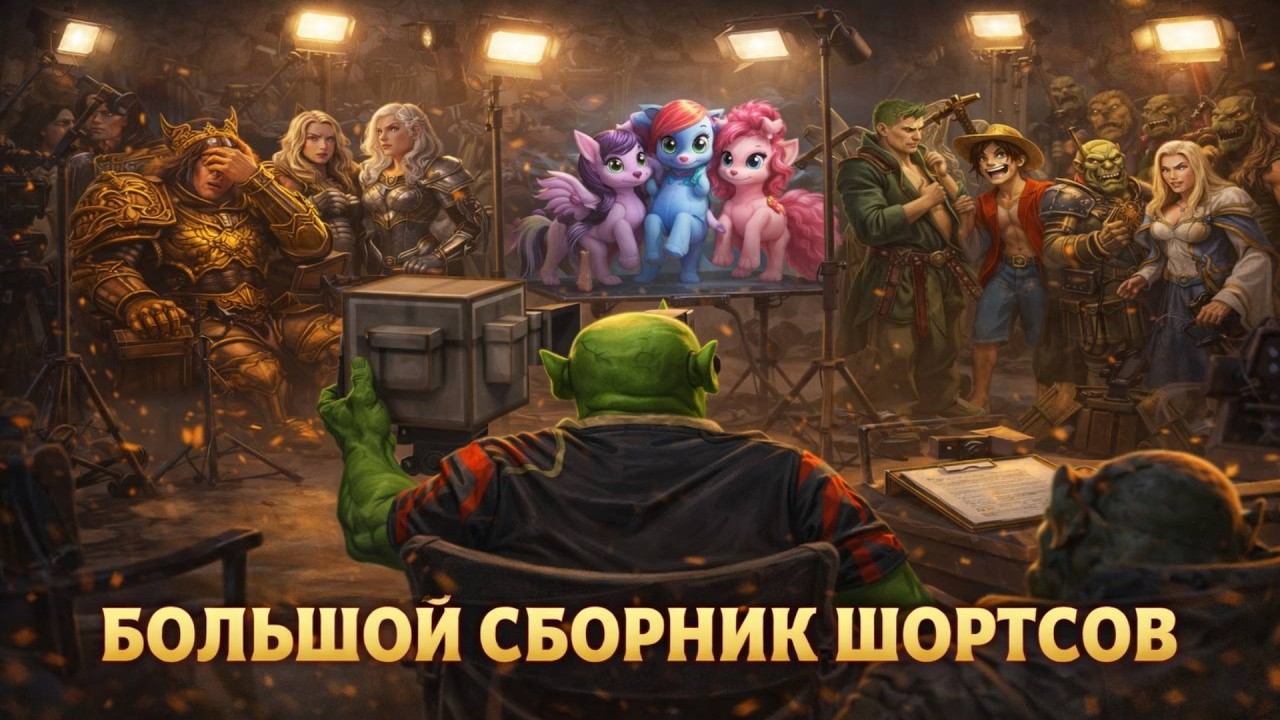 БОЛЬШОЙ СБОРНИК ШОРТСОВ! Январь! (AW)