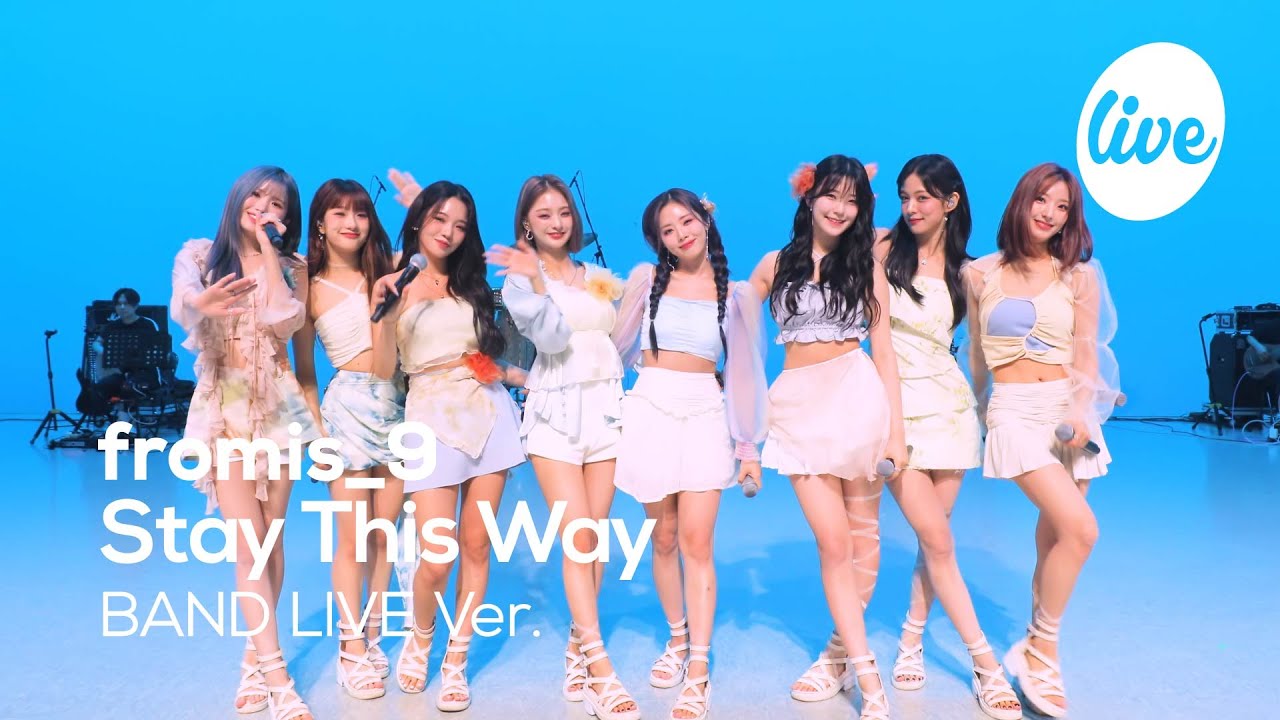 [4K] fromis_9 - “Stay This Way” Band LIVE Concert [it's Live] шоу живой музыки