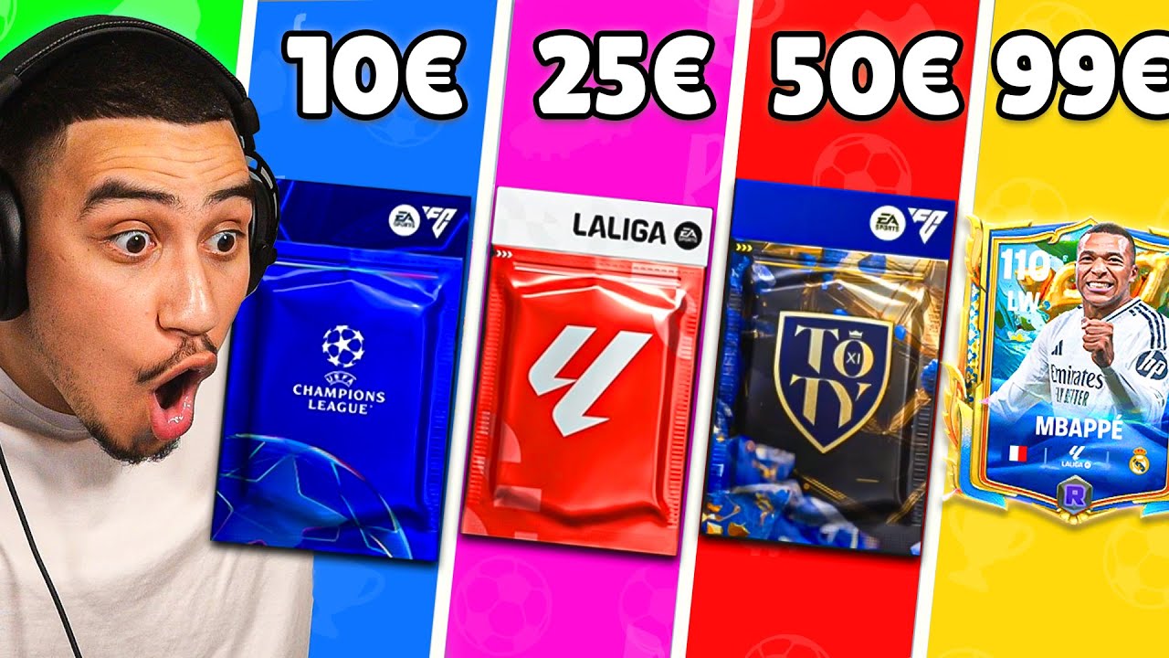 J&rsquo;ACHETE TOUT LES PACK SPECIAUX sur FC MOBILE ! 🍀