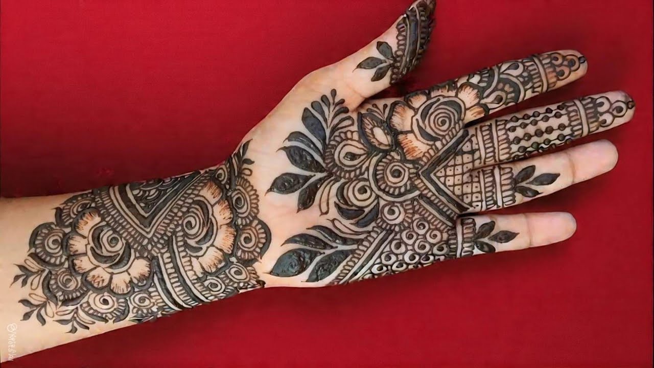 New Stylish Easy Bridal,Mehndi design back hand |Karva chauth Special Simple mehndi design | mehandi